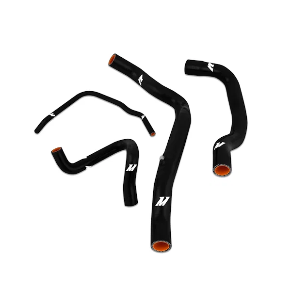 Silicone Hose Kit, Black, fits Mini Cooper S Supercharged 2002-2008