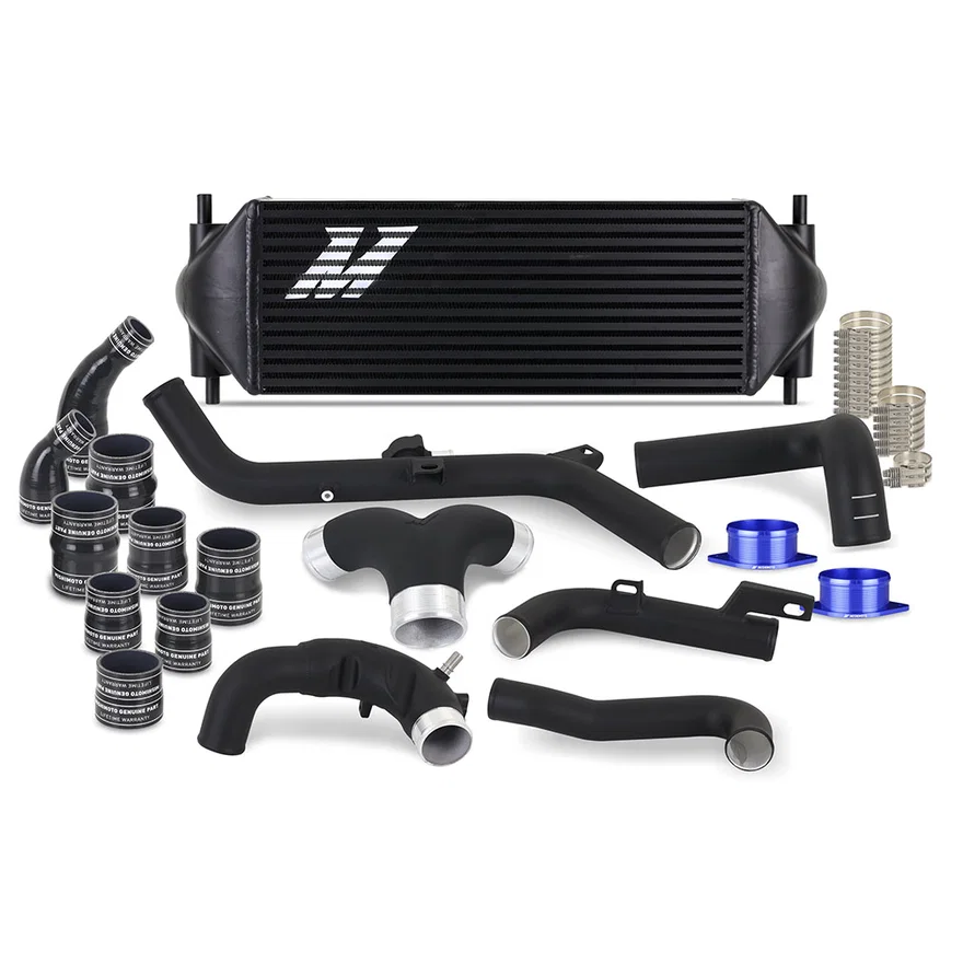 Intercooler Kit, Black/Black, fits Ford Bronco 2.7L 2021+