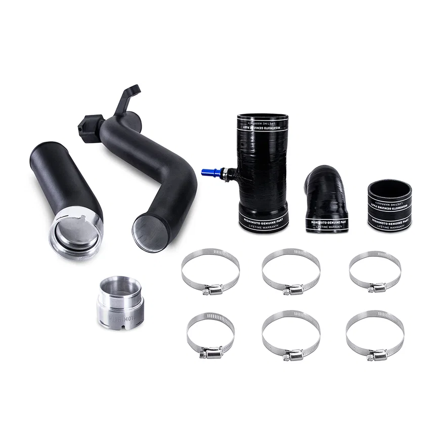 Intercooler Pipe Kit, Black, fits Ford Ranger 2.3L 2019-2023