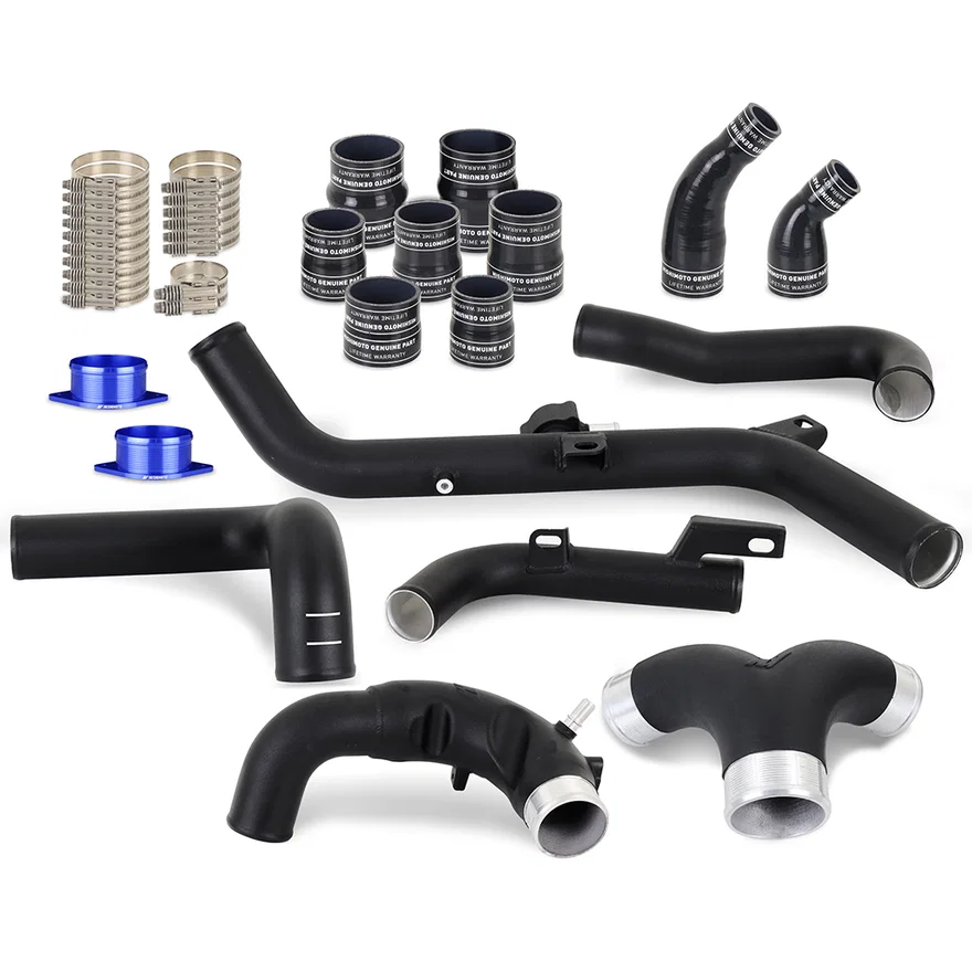 Intercooler Pipe Kit, Black, fits Ford Bronco 2.7L 2021+