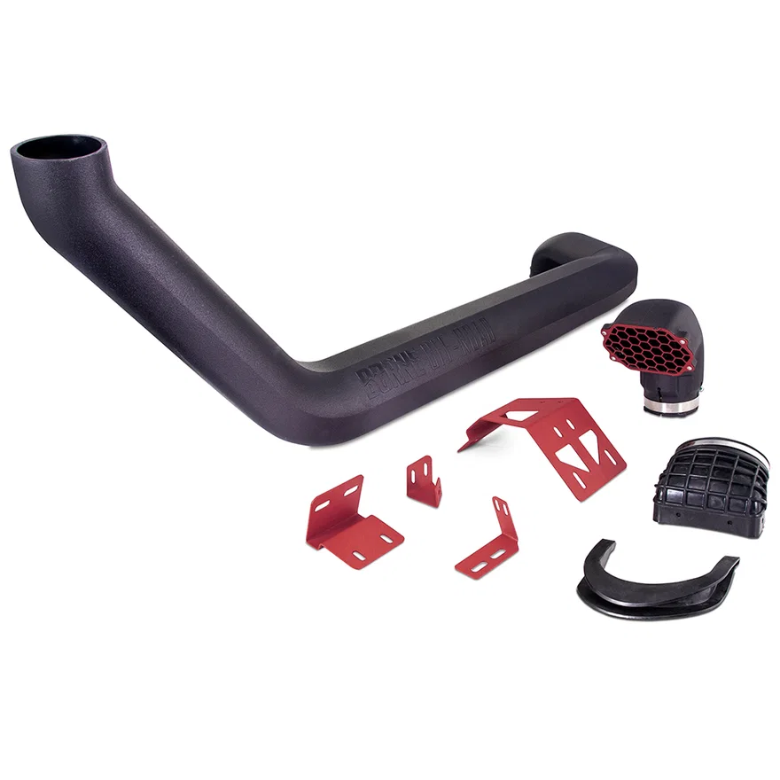 Snorkel, Red, fits Jeep Wrangler JL 2018+