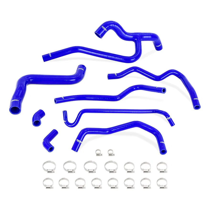 Silicone Radiator & Heater Hose Kit, Blue, fits Ford Mustang V6 4.0L 2005-2010