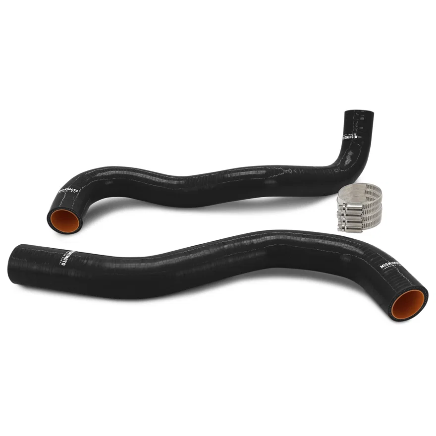 Silicone Coolant Hose Kit, Black, fits Honda Civic Si 2012-2015