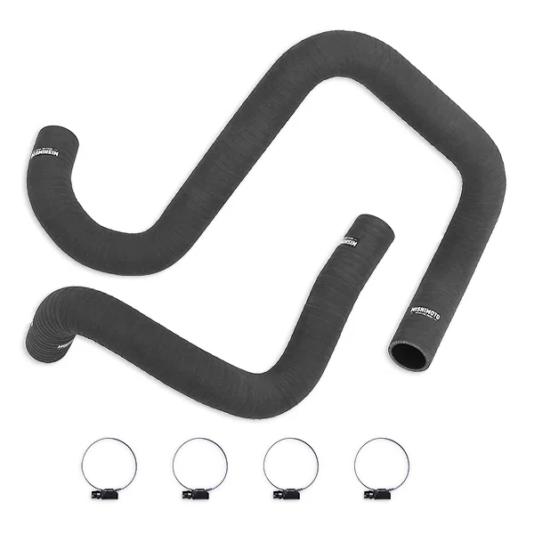 Silicone Radiator Hose Kit, Black, fits Jeep Wrangler V6 2012-2018
