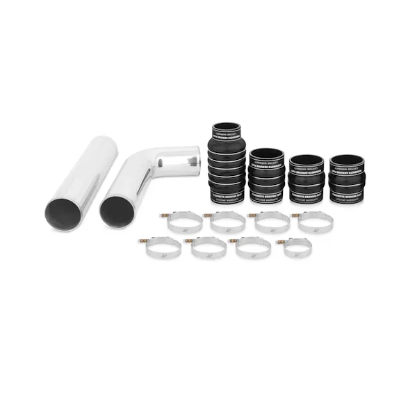 Intercooler Pipe Kit, Black, fits Dodge 6.7L Cummins 2007.5-2009