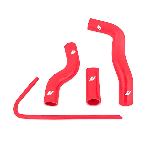Silicone Radiator Hose Kit, Red, fits Subaru BRZ 2013+