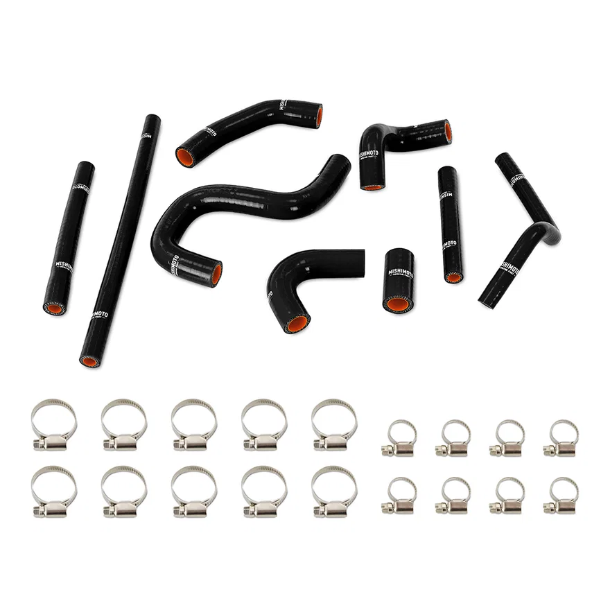 Silicone Heater Hose Kit, Black, fits Toyota 4Runner 3.4 W/Rear Heater 1996-2002