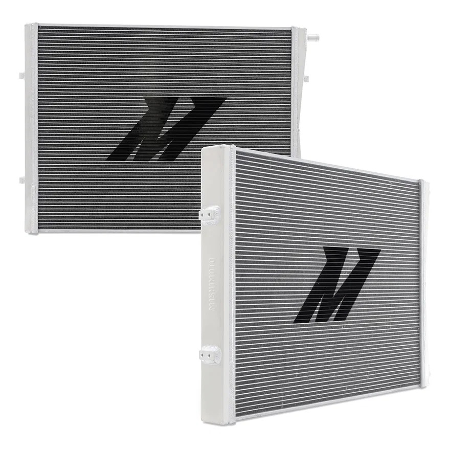 Air-to-Water Heat Exchanger, Dual Pass, 24.60in x 19.66in x 1.88in Core, 1500HP