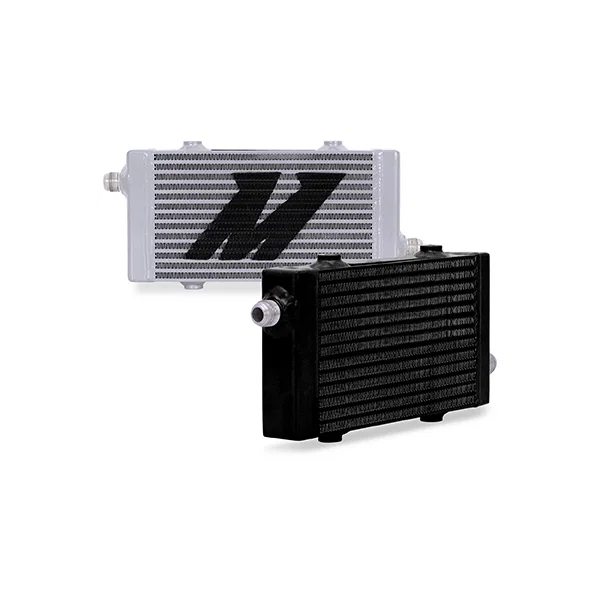 MMOC-SP-SSL Universal Oil Cooler, Cross Flow Bar and Plate, Silver, Small