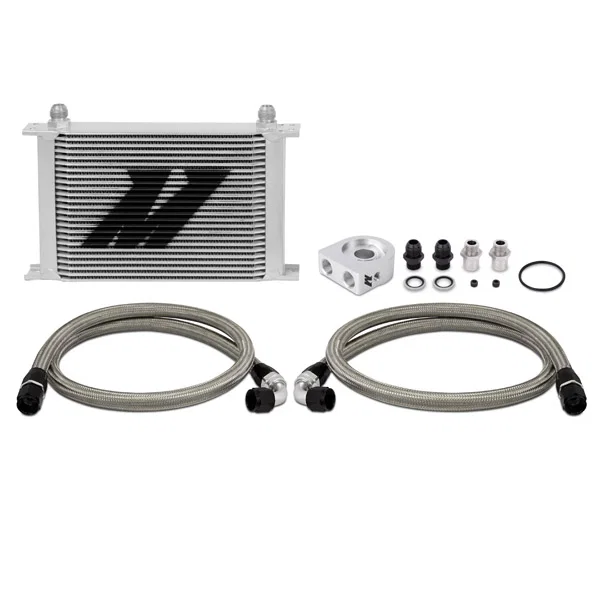 MMOC-UH Universal Oil Cooler, 25-Row, Silver, Kit