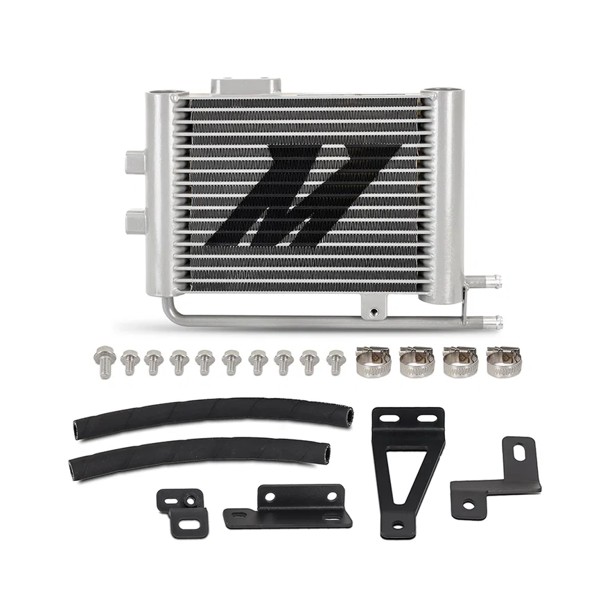 Transmission Cooler, Silver, fits Toyota Tacoma 2005-2011