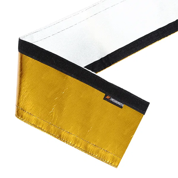 Heat Shielding Sleeve, Gold 1/2 inx36in