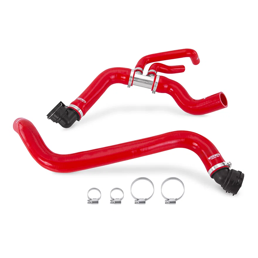 Silicone Radiator Hose Kit, Red, fits Ford F-150 5.0L V8 2011-2014