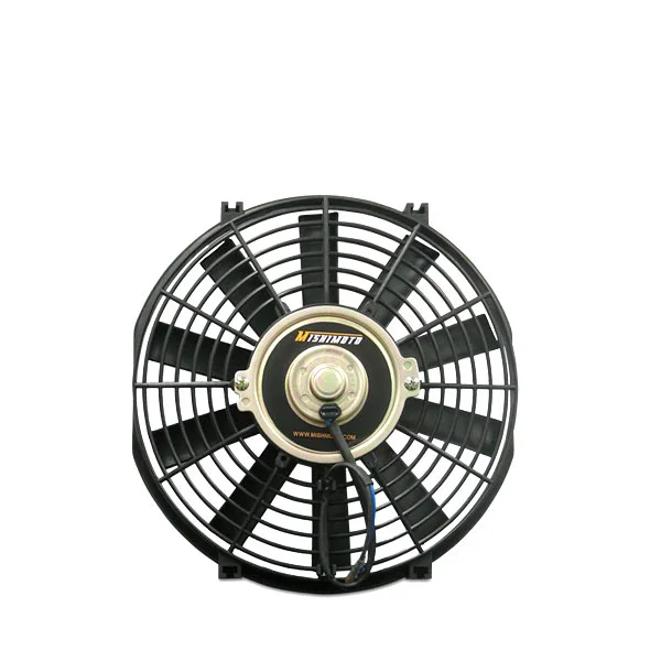 Electric Fan, Slim, Straight Blade, Black, 10 in