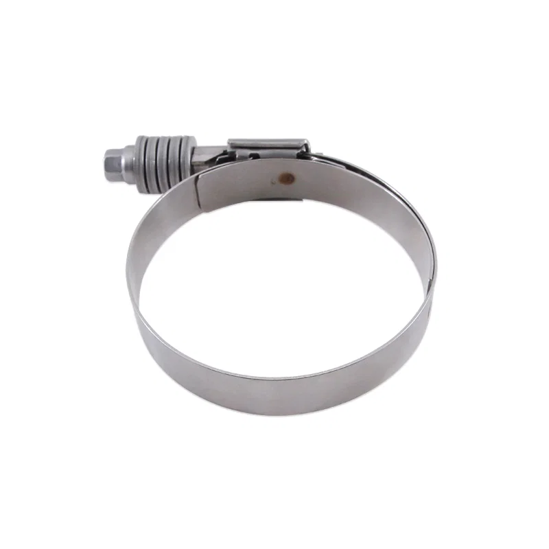 Worm Gear Clamp, Constant Tension, Silver, 3.74in - 4.61in (95mm - 117mm)