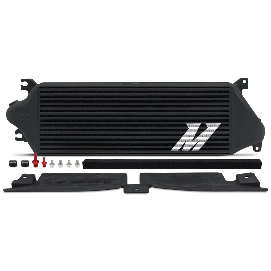 Front Intercooler, Black, fits Toyota Tacoma 2024+