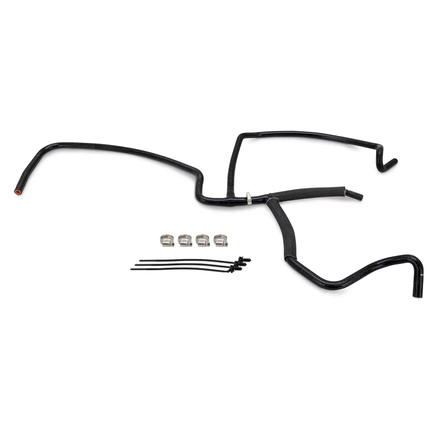 MMHOSE-F2D-11OV Silicone Coolant Overflow Hose, fits Ford 6.7L Powerstroke 2020+