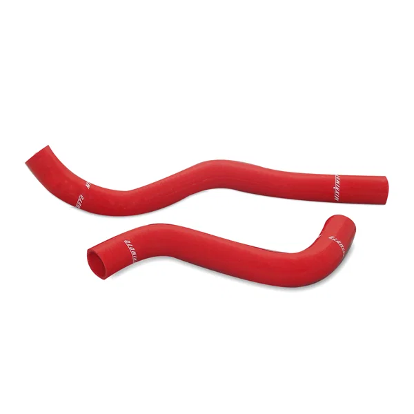 Silicone Radiator Hose Kit, Red, fits Mitsubishi Eclipse Turbo 1995-1999