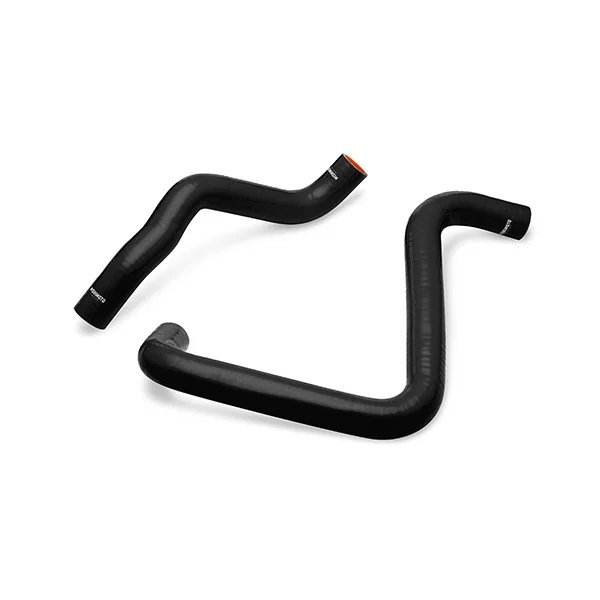 Silicone Radiator Hose Kit, Black, fits Toyota Corolla 1.6L SOHC 1984-1988