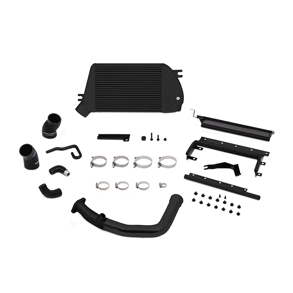 Top-Mount Intercooler & Charge-Pipe Kit, Black/Black, fits Subaru WRX 2015-2021