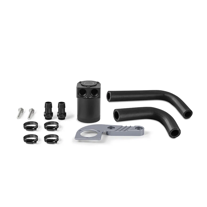 Baffled Oil Catch Can, Frozen Dark Gray, CCV Side, fits BMW F8X M3/M4 2015-2020