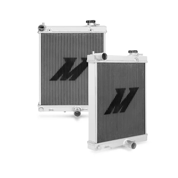 Performance Aluminum Radiator, Half-Size, fits Mitsubishi Lancer Evo 2001-2007