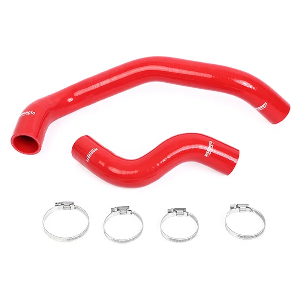 Silicone Radiator Hose Kit, Red, fits Nissan Skyline R33/R34 GTR 1995-2002