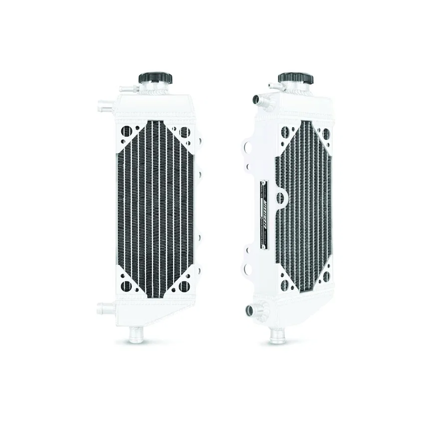 Aluminum Dirt Bike Radiator, Right Braced, 2-Stroke, fits Yamaha YZ250 2005-2014