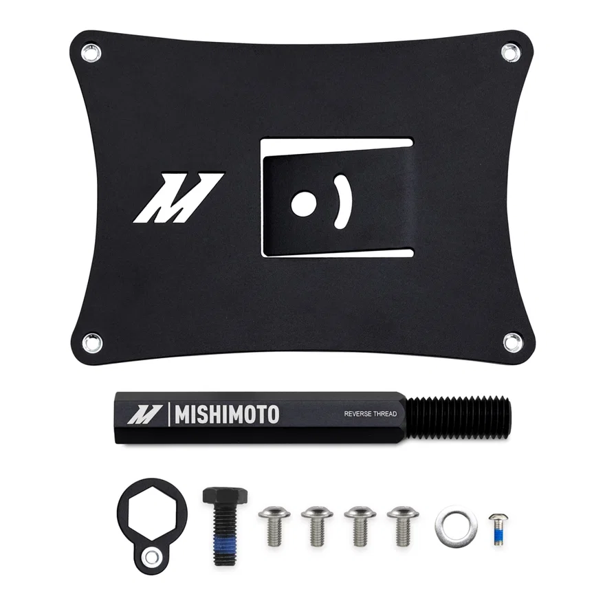 Front Left License Plate Relocation Kit, fits Tesla Model Y 2022+