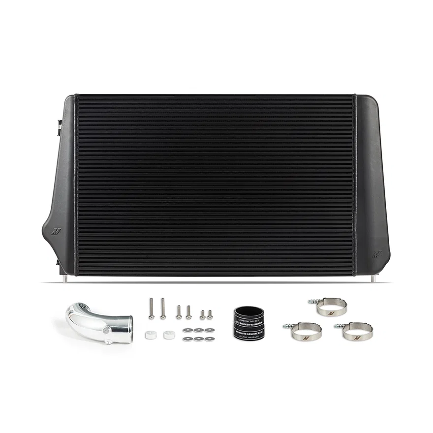 Front Intercooler, Black, fits Chevrolet/GMC 6.6L Duramax L5P 2017-2019