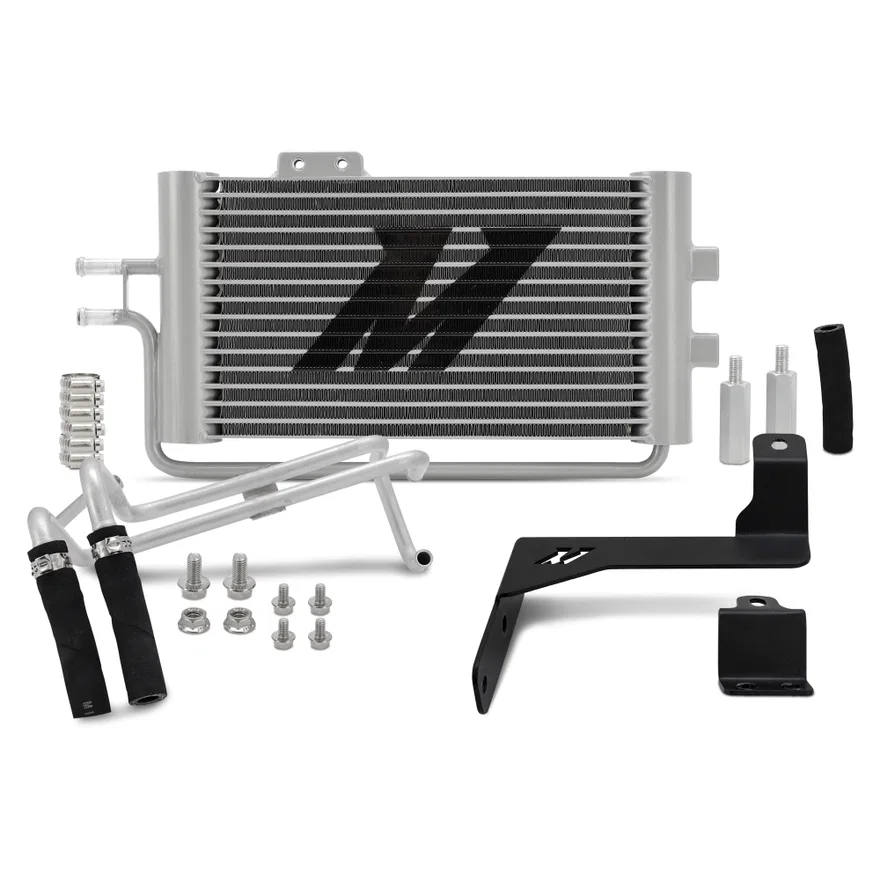 Transmission Cooler, Silver, fits Toyota Tacoma 2024+