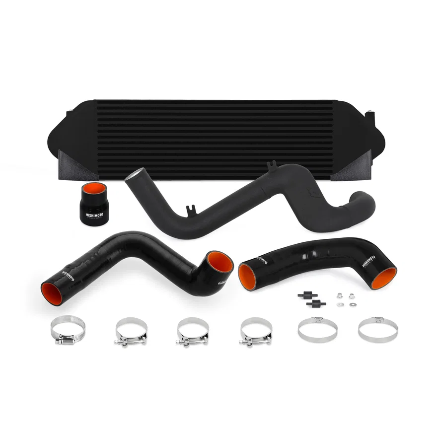 Intercooler Kit, Black/Black, fits Ford Focus RS 2016-2018