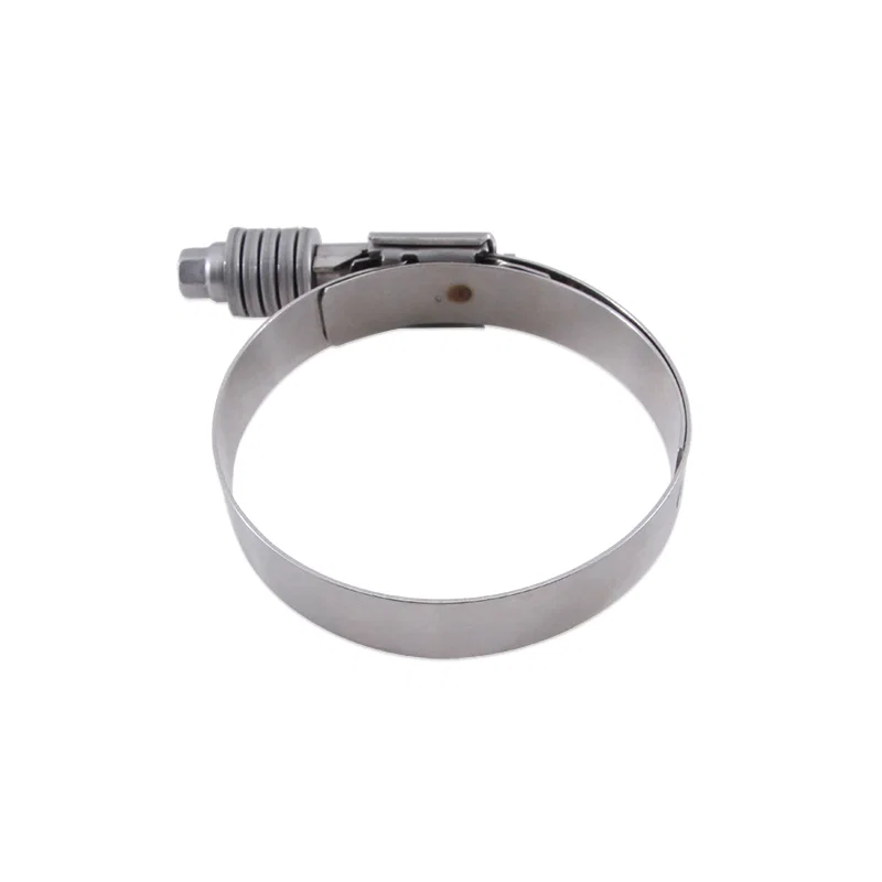 Worm Gear Clamp, Constant Tension, Silver, 3.27 in - 4.13in (83mm - 105mm)