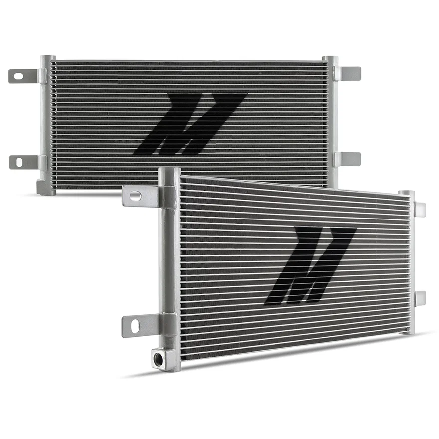 Transmission Cooler, Silver, fits RAM 6.7L Cummins 2015-2018