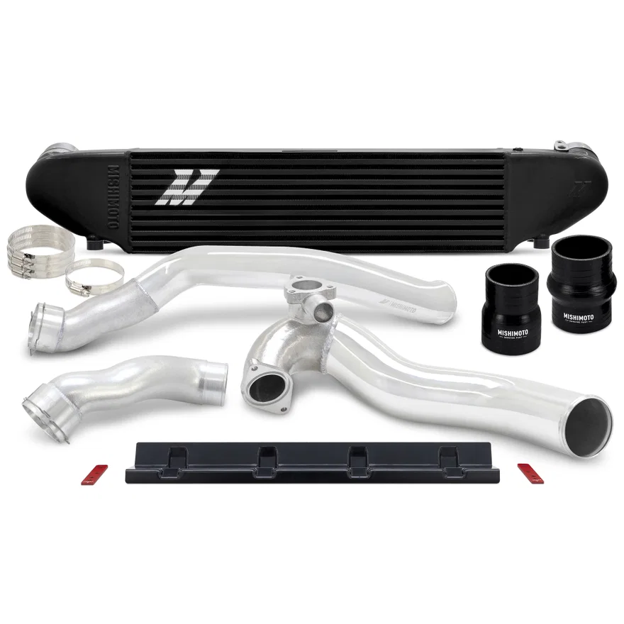 Intercooler Kit, Black/Polished, fits Ford Mustang EcoBoost 2024+