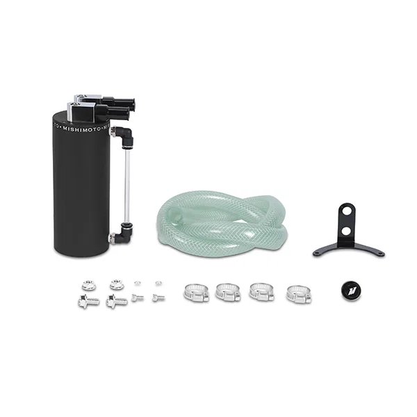 MMOCC-SAWBK Oil Catch Can, Black, Aluminum, Small
