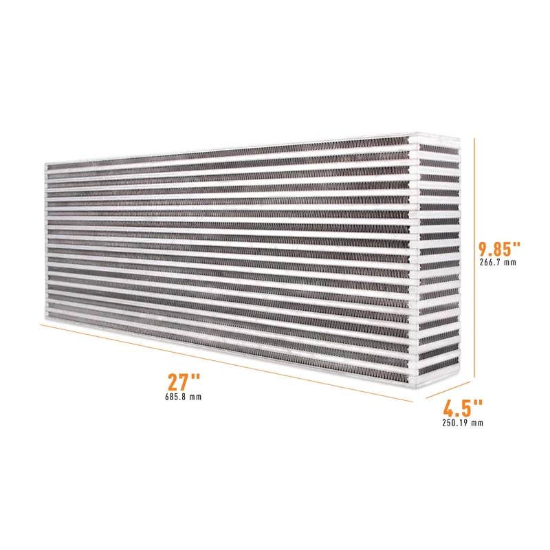 Universal Air-to-Air Race Intercooler Core 27 in x 9.85in x 4.5in