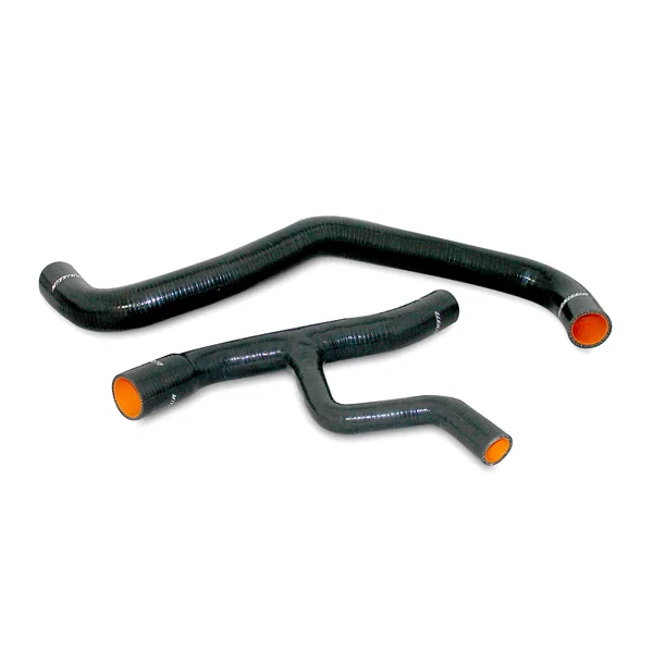 Silicone Radiator Hose Kit, Black, fits Ford Mustang GT 2001-2004