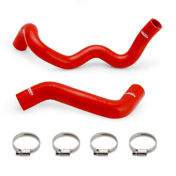 Silicone Radiator Hoses, Red, fits Ford Focus RS 2016-2018