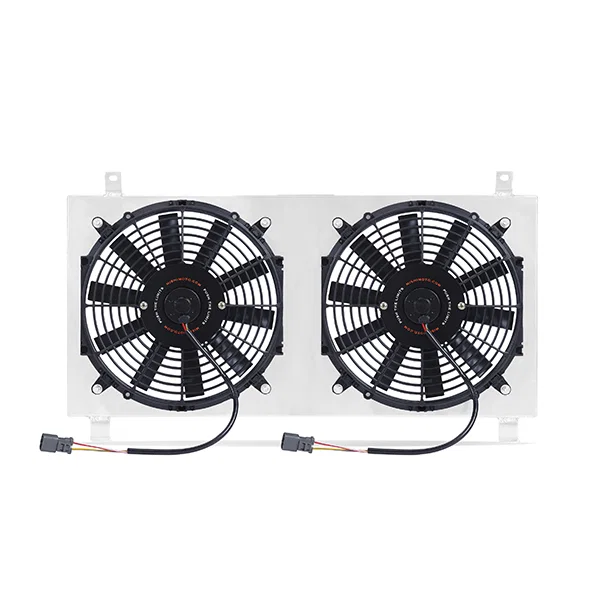 Aluminum Fan Shroud Kit, Polished, fits Acura RSX 2002-2006