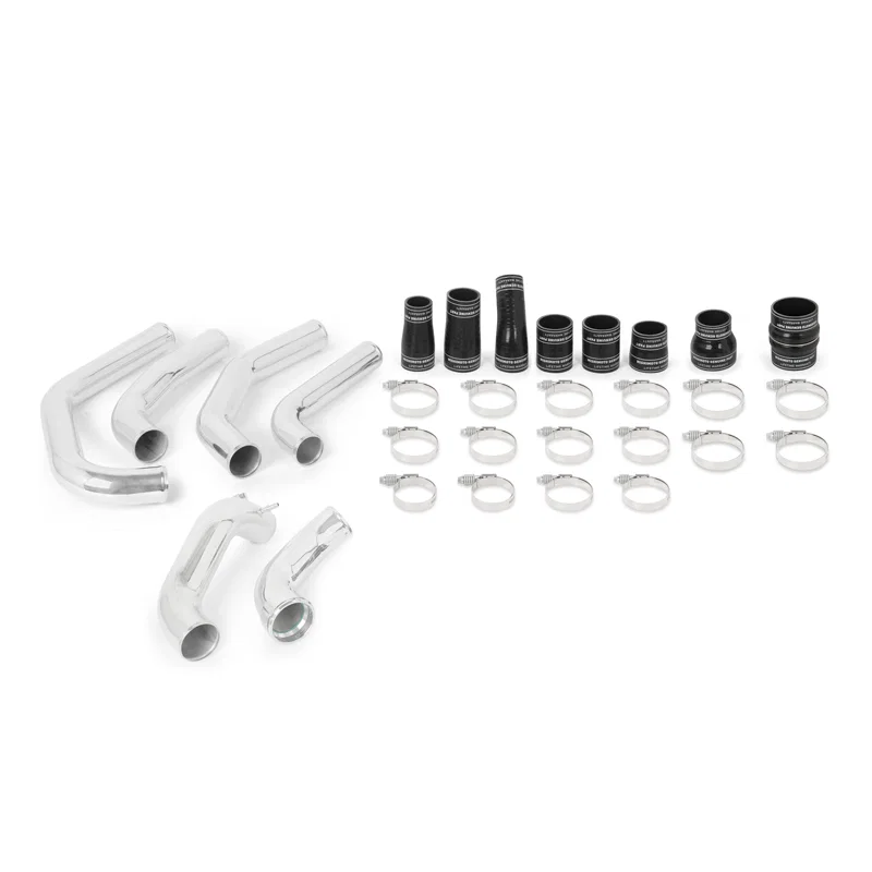 Intercooler Pipe Kit, Polished, fits Ford F-150 2.7L EcoBoost 2015-2017