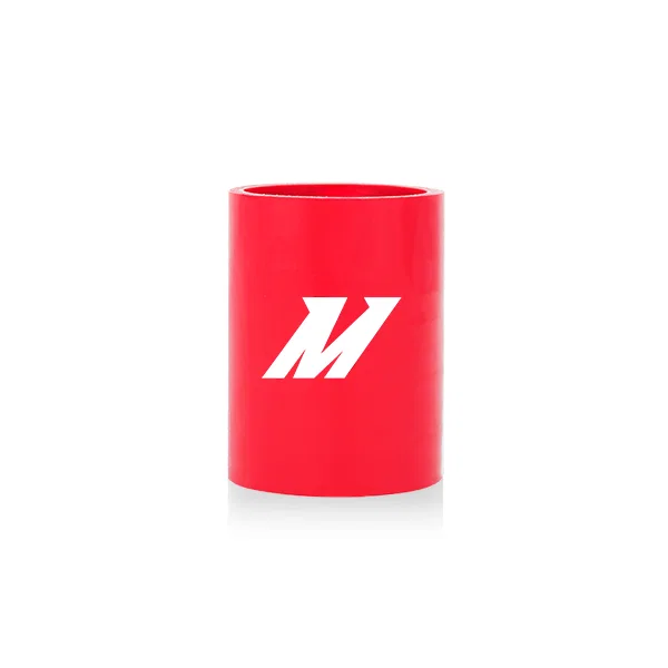 Straight Coupler, Red, Silicone, 2.00in