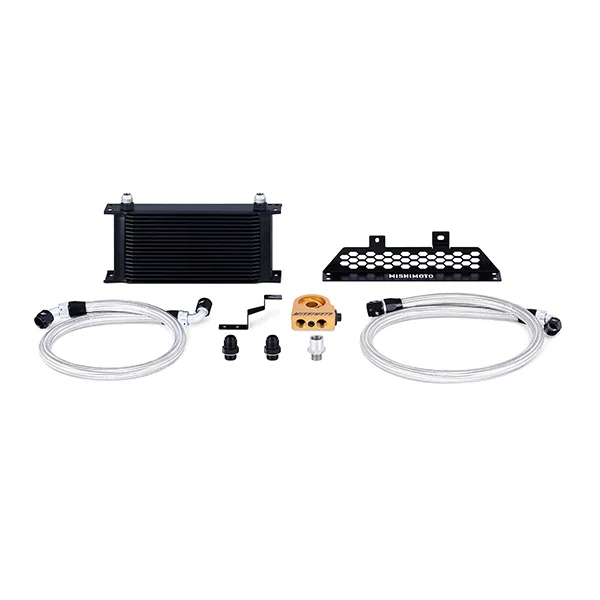 Oil Cooler Kit, Black, Thermostatic, fits Ford Focus ST 2013-2018