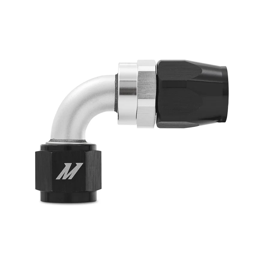 8AN Braided Line Fitting, 90 Degree
