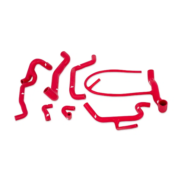 Silicone Hose Kit, Red, fits Volkswagen Golf VR6 1995-1998