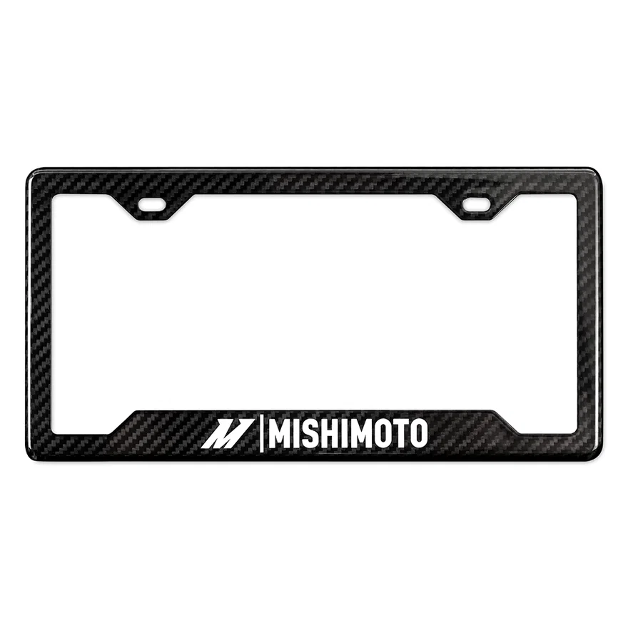 Carbon Fiber License Plate Frame, Gloss Carbon Fiber