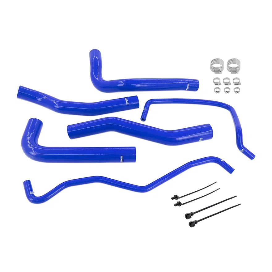 Silicone Coolant Hose Kit, Blue, fits Ford Mustang 2.3L EcoBoost 2024+