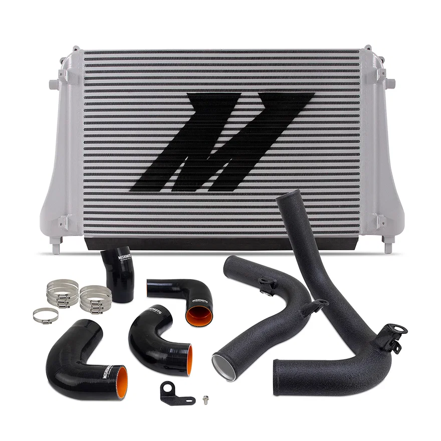 Intercooler Kit, Silver/Black, fits Volkswagen GTI MK8/MQB 2022+