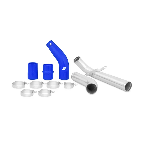 Intercooler Pipe Kit, Blue, Upper, fits Mitsubishi Lancer Evolution X 2008-2015
