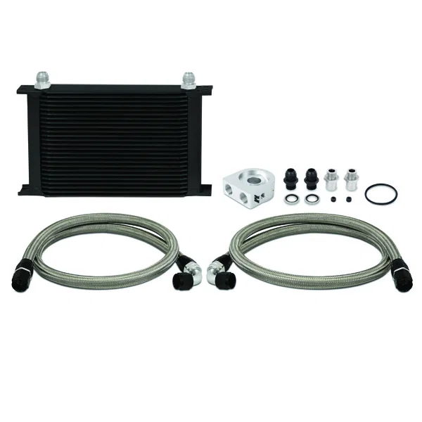 MMOC-UHBK Universal Oil Cooler, 25-Row, Black, Kit